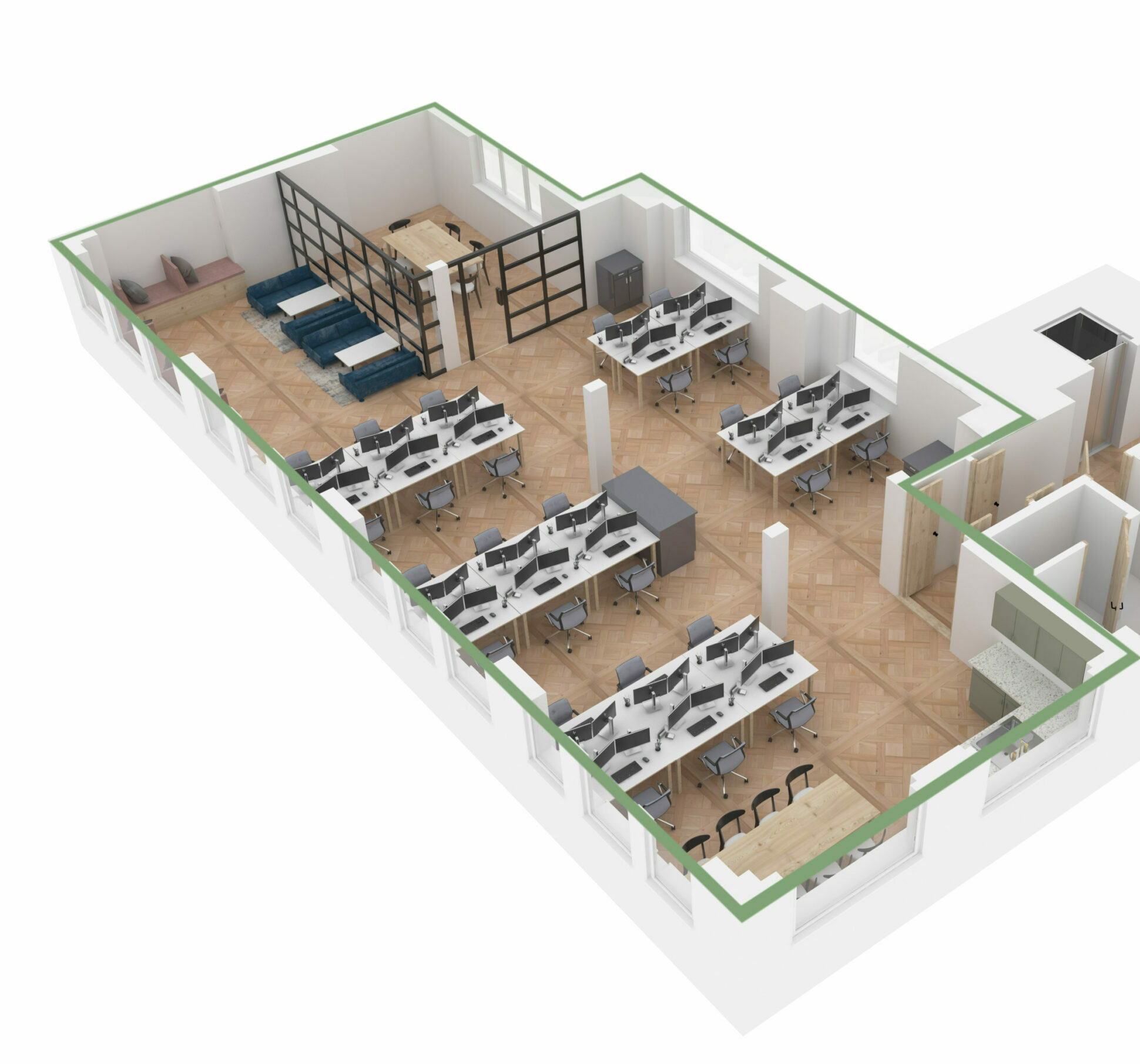 Example of floor plan