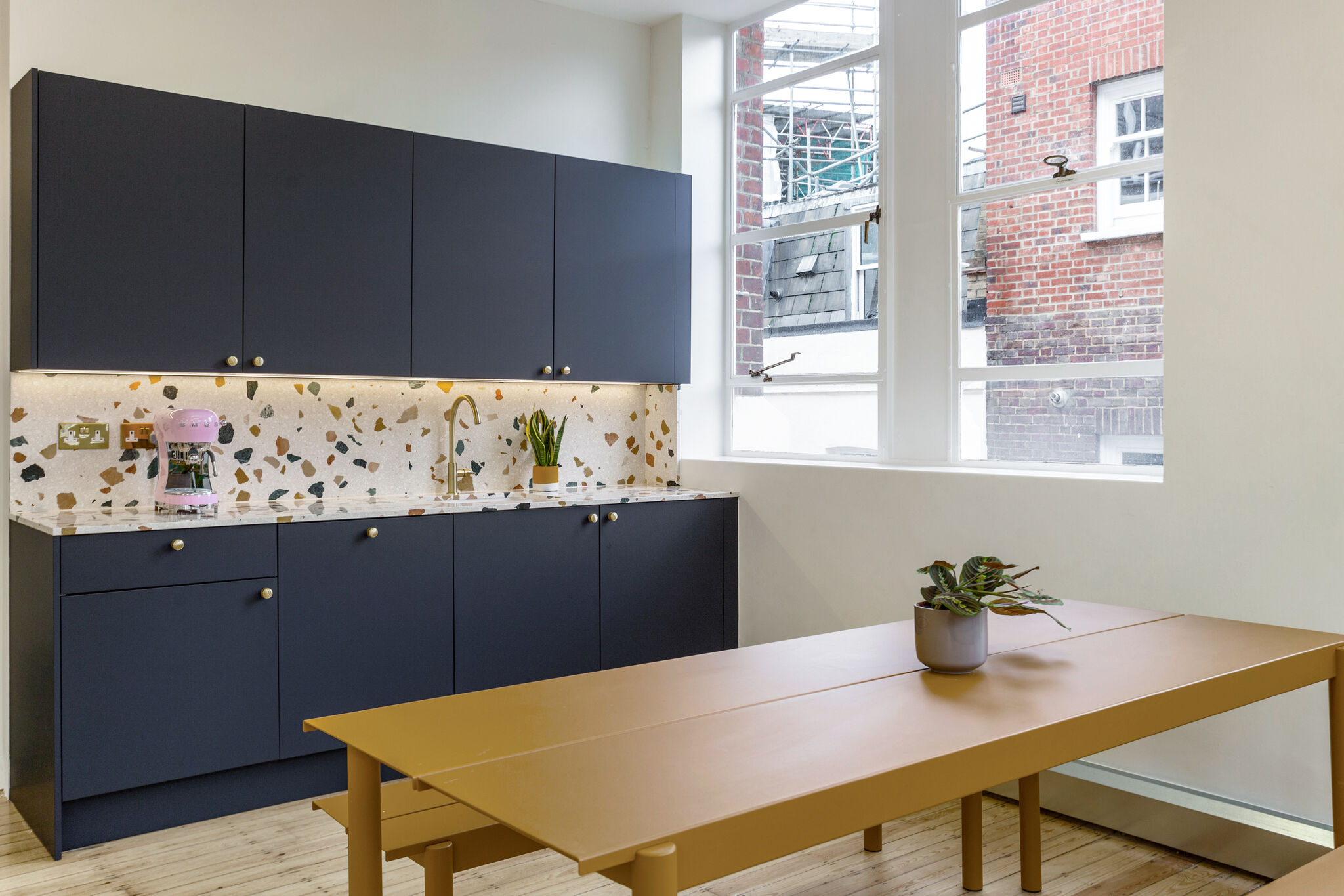 Office space with kitchenette